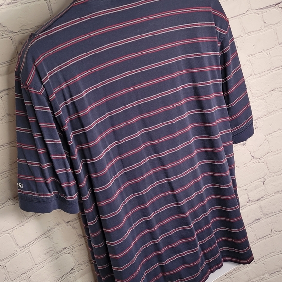 Masters Collection Striped Polo Shirt Large - Picture 7 of 12